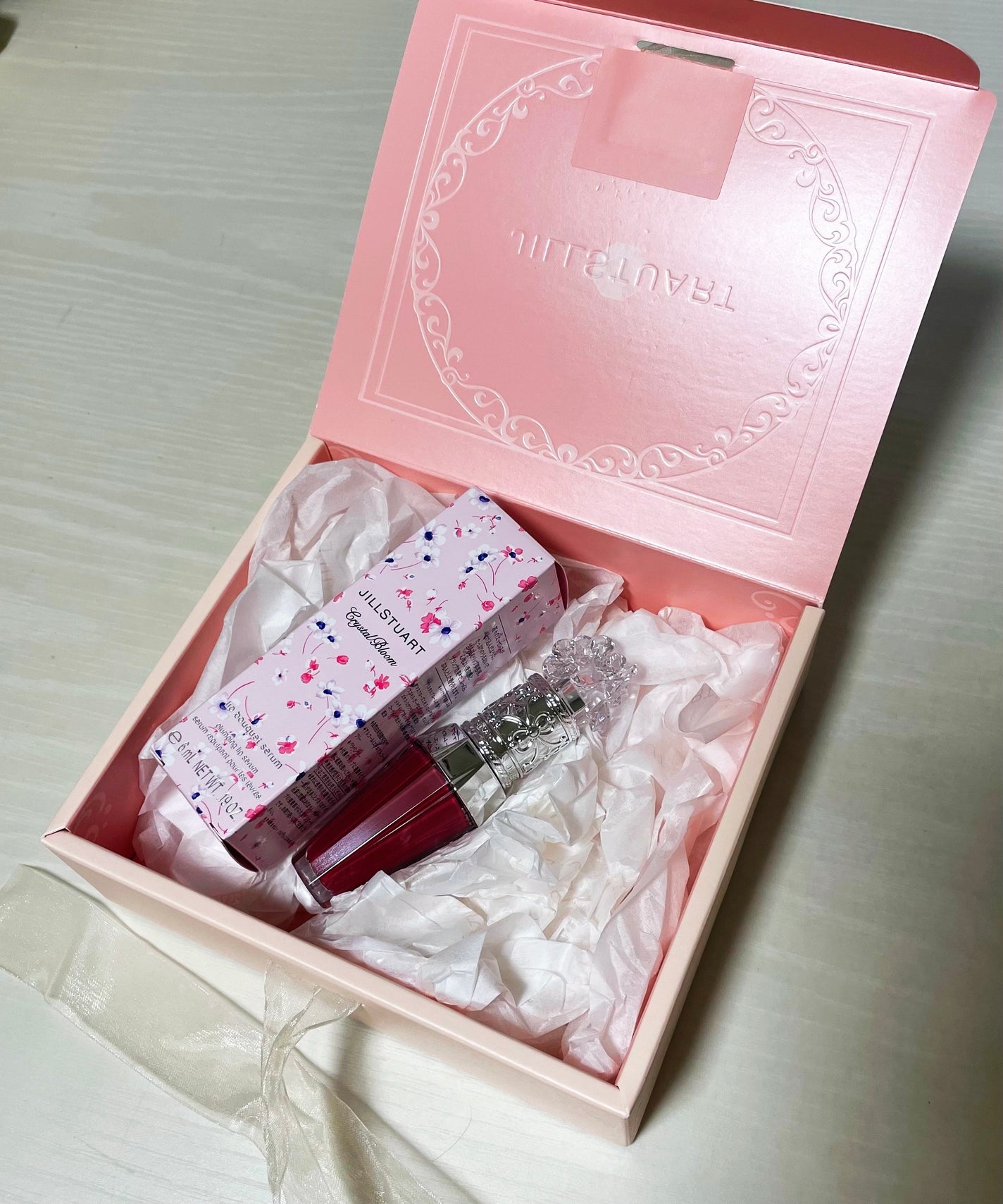 ジルスチュアート クリスタルブルーム リップブーケ セラム/JILL STUART/リッププランパーを使ったクチコミ(3枚目)