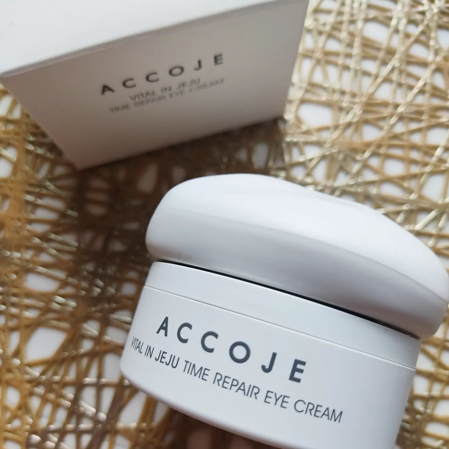 バイタル イン ジェジュ タイム リペア アイクリーム/ACCOJE/アイケア・アイクリームを使ったクチコミ（1枚目）