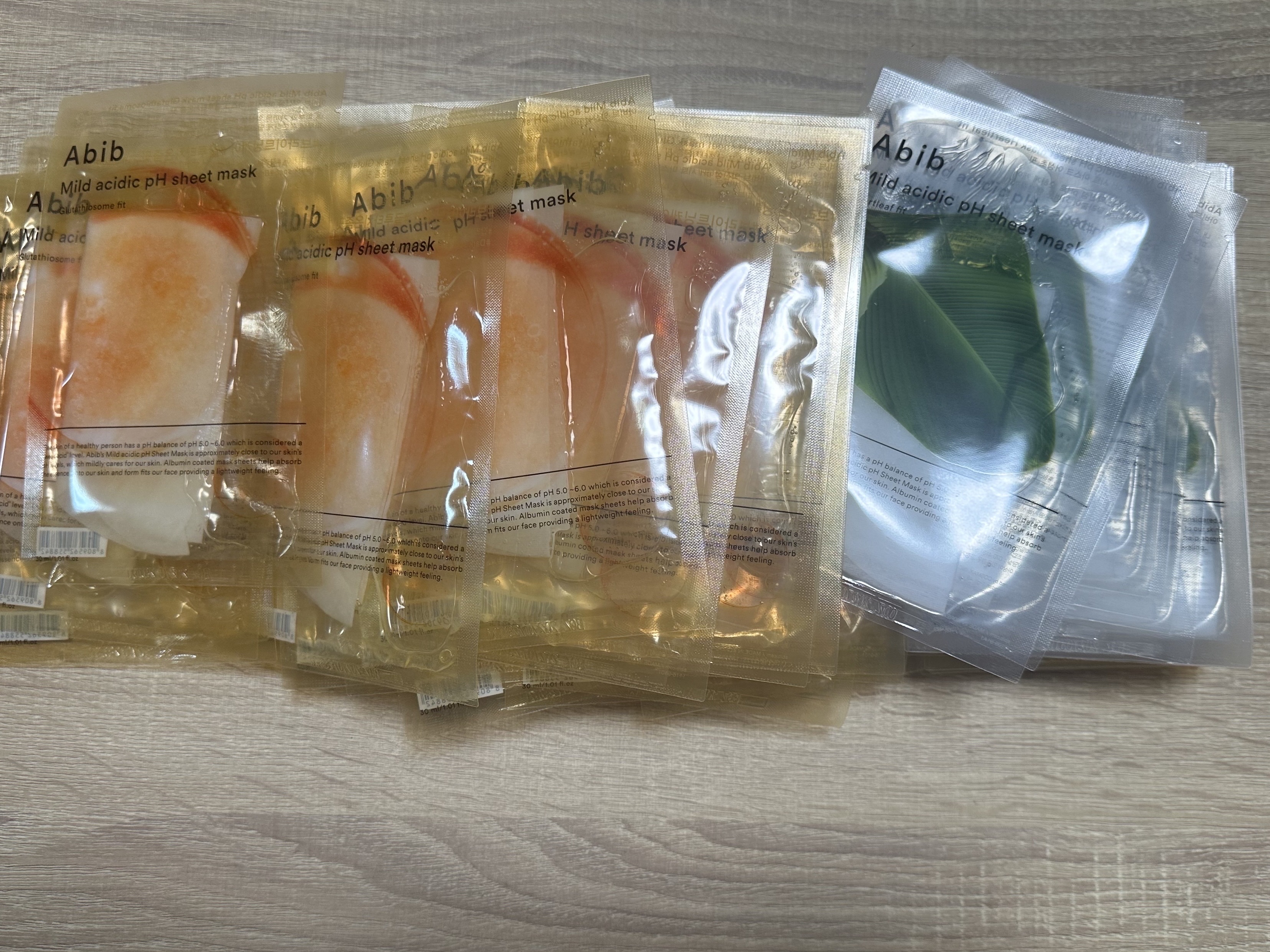 弱酸性pHシートマスク 柚子フィット/Abib /シートマスク・パックを使ったクチコミ（1枚目）