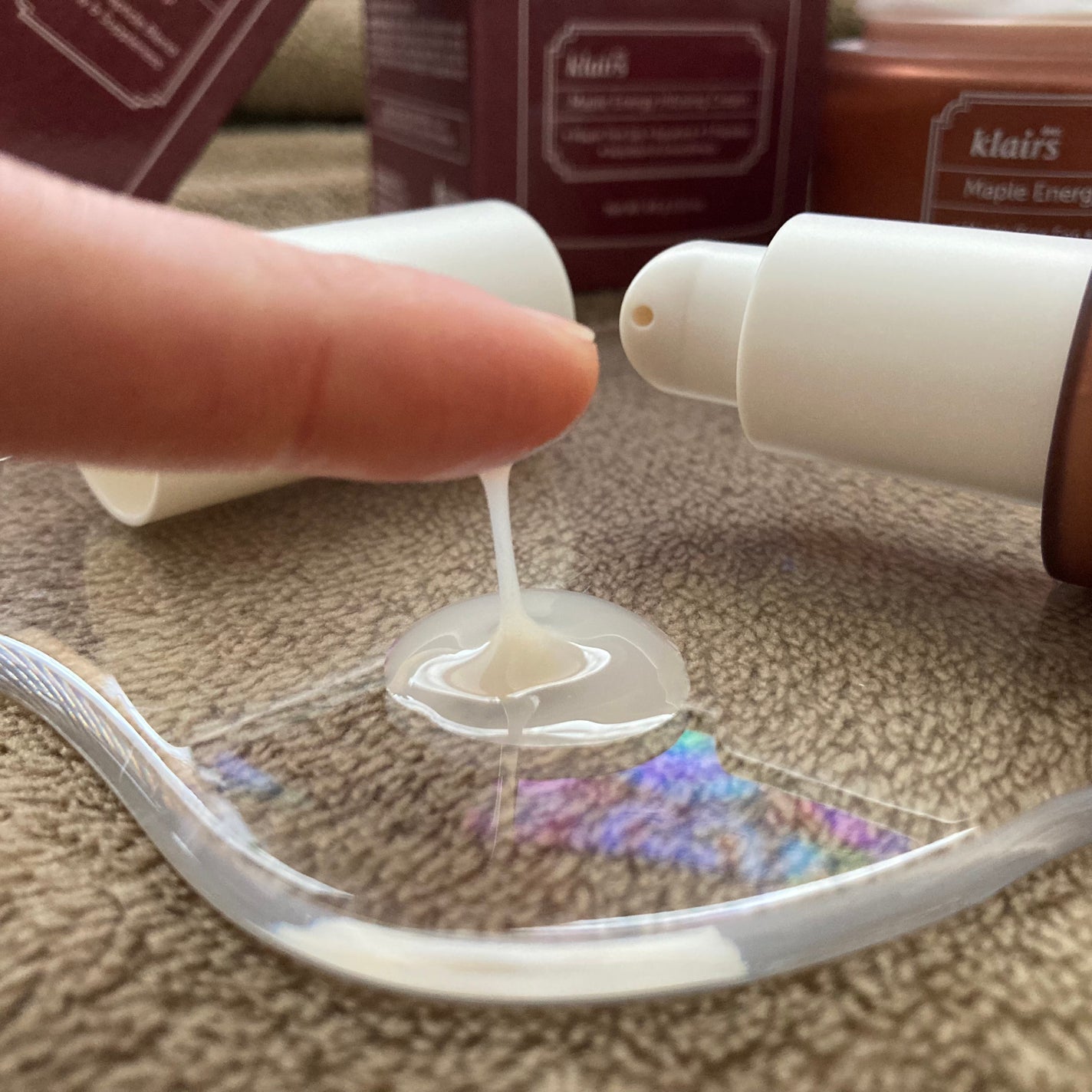 メープルエナジーインフュージングセラム/Klairs/美容液を使ったクチコミ(4枚目)