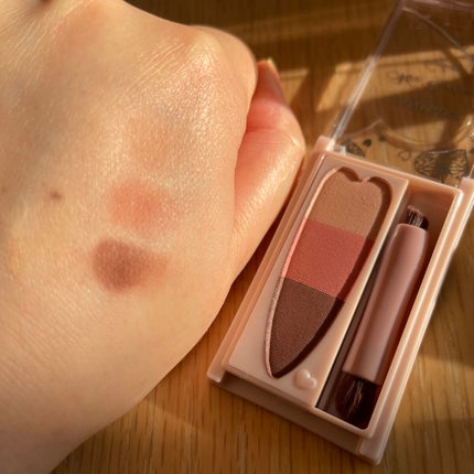 ミックスアイブロウカラー/キャンメイク/パウダーアイブロウを使ったクチコミ(3枚目)