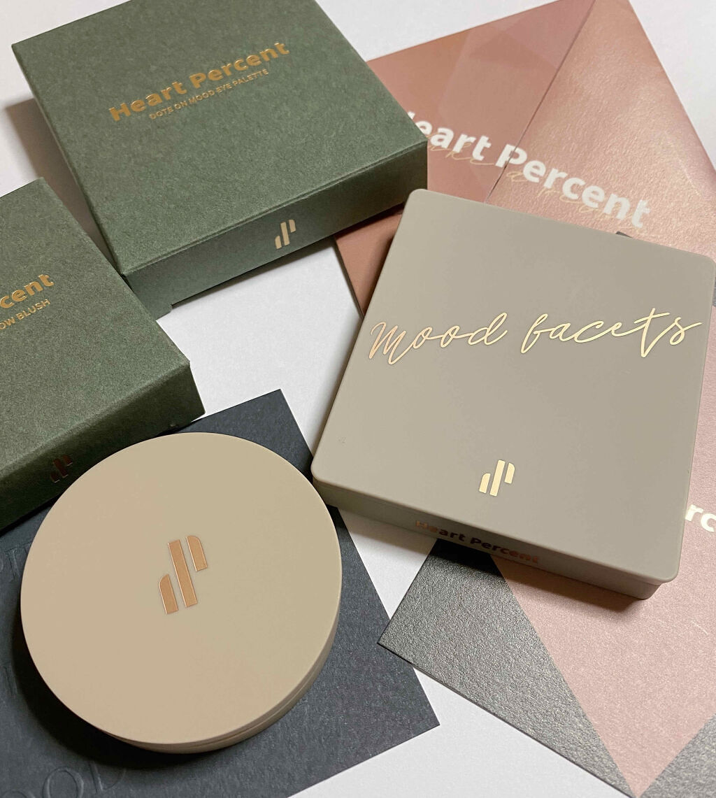 ドットオンムード グロウブラッシュ/Heart Percent/パウダーチークを使ったクチコミ（1枚目）