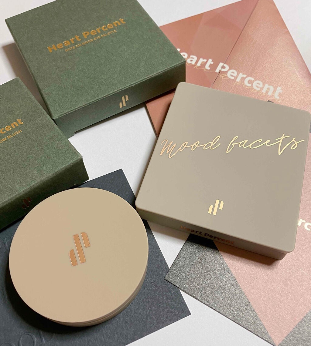 ドットオンムードアイパレット/Heart Percent/アイシャドウパレットを使ったクチコミ(1枚目)
