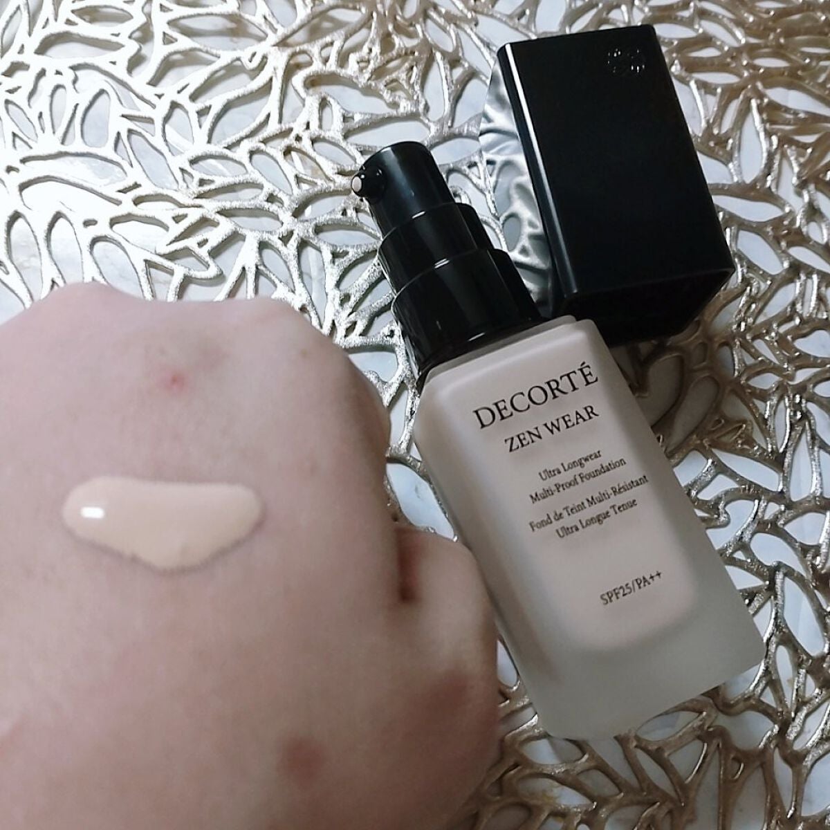 ゼン ウェア フルイド/DECORTÉ/リキッドファンデーションを使ったクチコミ(4枚目)