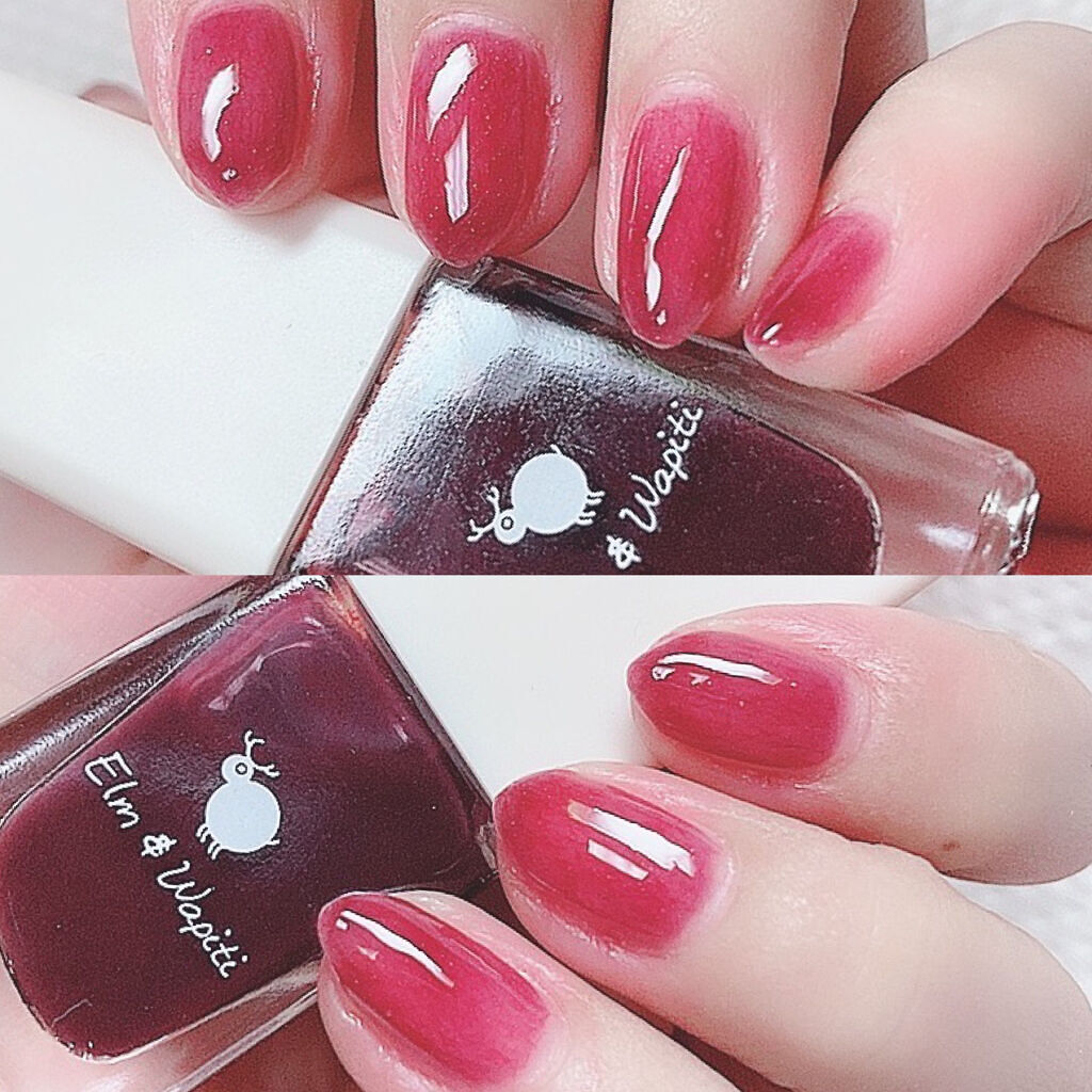 フラッフィーネイル CP31 グレープパープル/elm&wapiti/マニキュアを使ったクチコミ（2枚目）