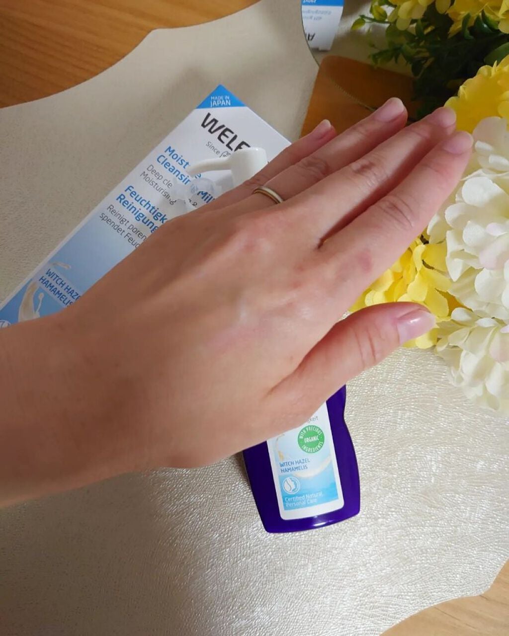 モイスチャー クレンジングミルク/WELEDA/ミルククレンジングを使ったクチコミ(7枚目)
