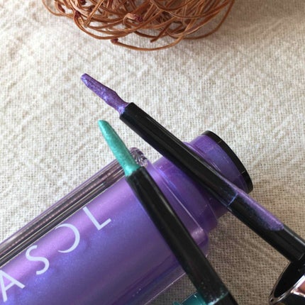 フラッシュクリエイター/LUNASOL/リキッドアイライナーを使ったクチコミ(3枚目)