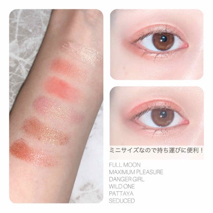 オーガズム ミニアイシャドーパレット/NARS/アイシャドウパレットを使ったクチコミ(2枚目)