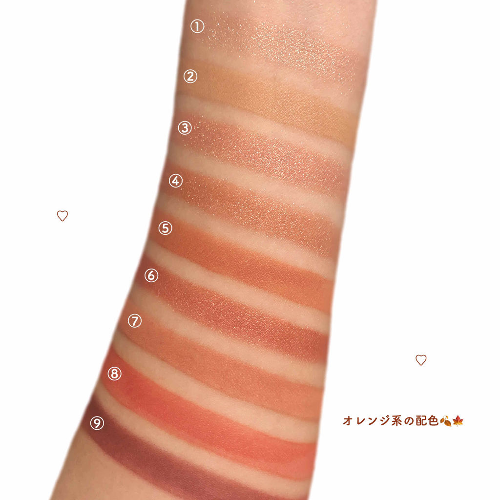 プレイカラーアイシャドウ メープルロード/ETUDE/アイシャドウパレットを使ったクチコミ（3枚目）