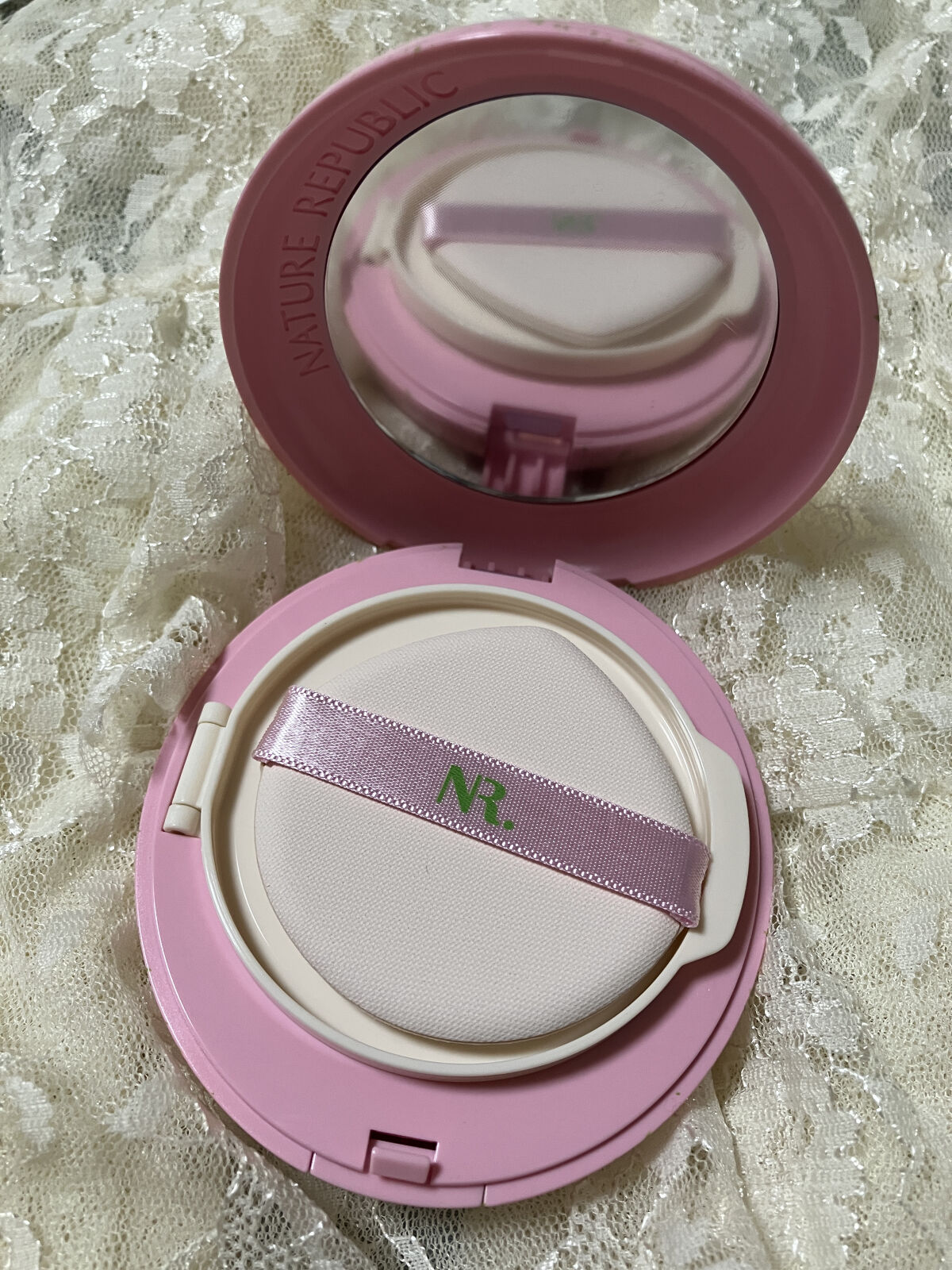 PROBIOエッセンスクッション/ネイチャーリパブリック/クッションファンデーションを使ったクチコミ（2枚目）