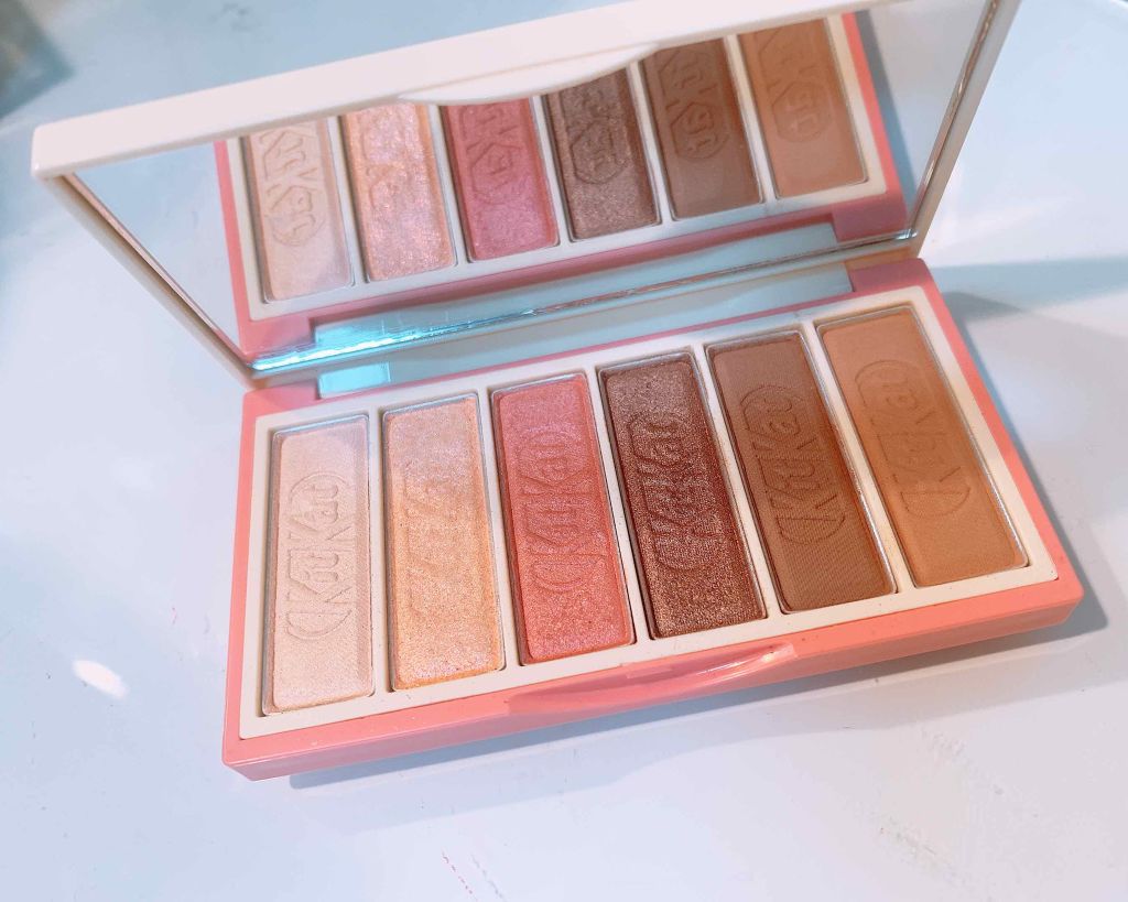 プレイカラーアイズ ミニ #キットカット ストロベリーティラミス/ETUDE/アイシャドウパレットを使ったクチコミ(2枚目)