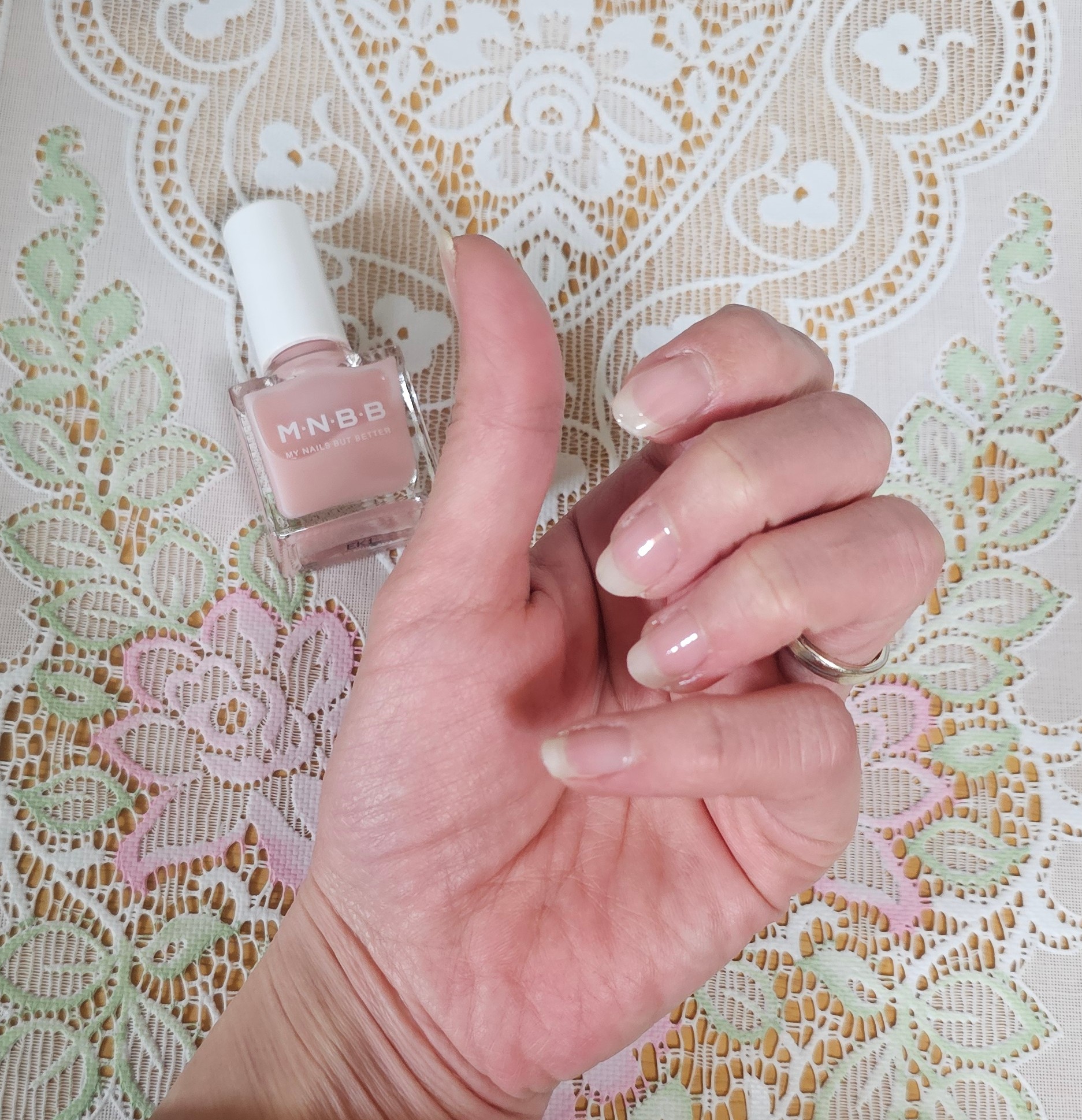 プロネイルコート グロッシー/M･N･B･B/オールインワンネイルを使ったクチコミ（3枚目）