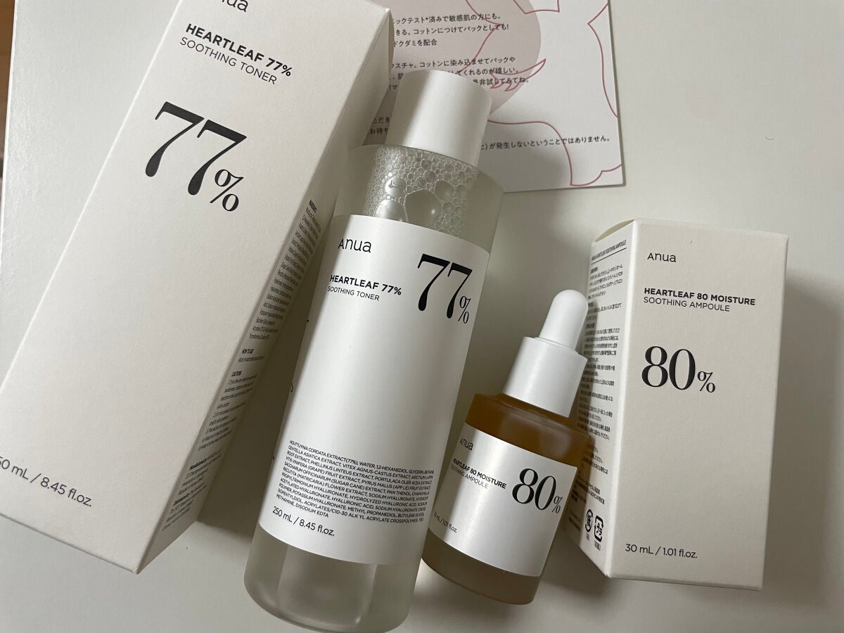 ドクダミ 77 スージングトナー/Anua/化粧水を使ったクチコミ(1枚目)