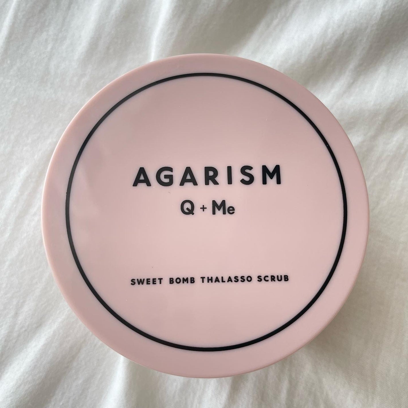 Q+Me スウィート ボム タラソ スクラブ/AGARISM/バスト・ヒップケアを使ったクチコミ(1枚目)