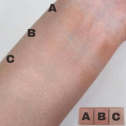 All Take Mood Cheek Palette/PERIPERA/パウダーチークを使ったクチコミ(4枚目)