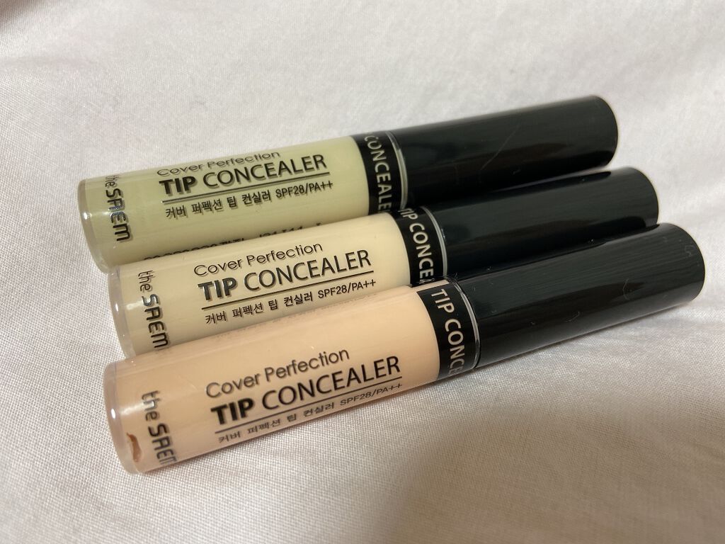 カバーパーフェクション チップコンシーラー/the SAEM/リキッドコンシーラーを使ったクチコミ（1枚目）