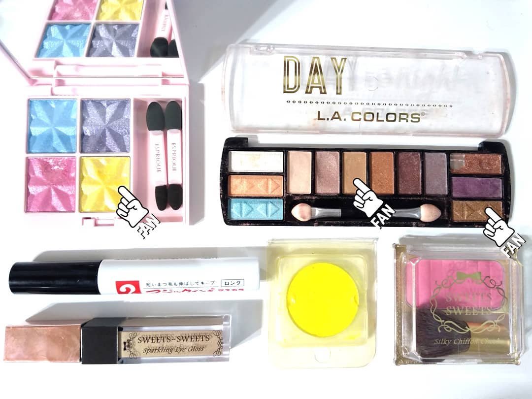 スパークリングアイグロス 07 ハニーゴールド/スウィーツ スウィーツ/リキッドアイシャドウを使ったクチコミ（1枚目）