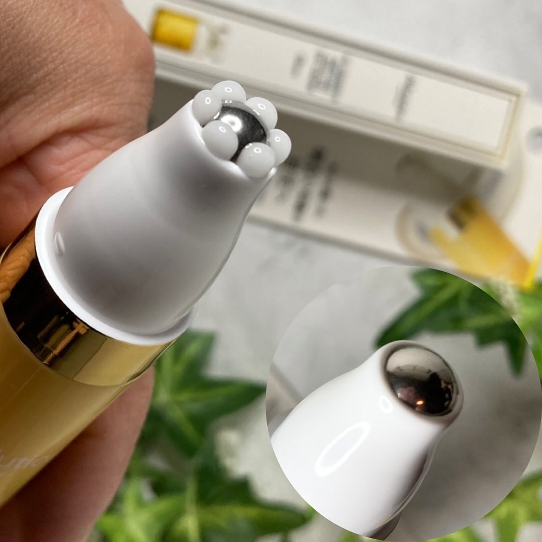 V9ビタミンアンプルロールオンアイクリームクリア/JMsolution/アイケア・アイクリームを使ったクチコミ（3枚目）