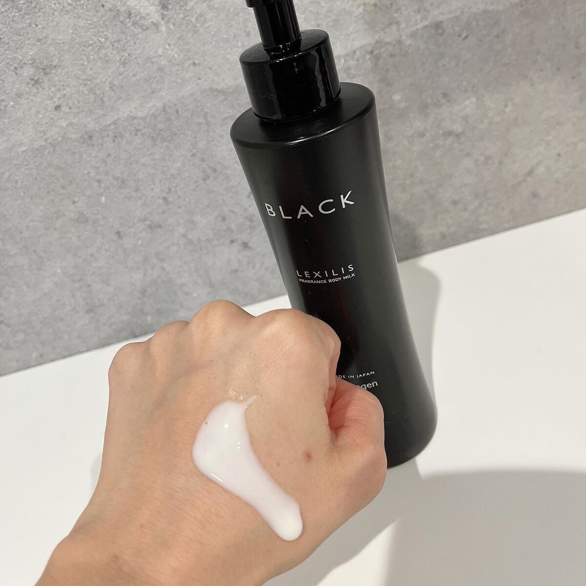 ブラック フレグランス ボディミルク/LEXILIS/ボディミルクを使ったクチコミ（3枚目）