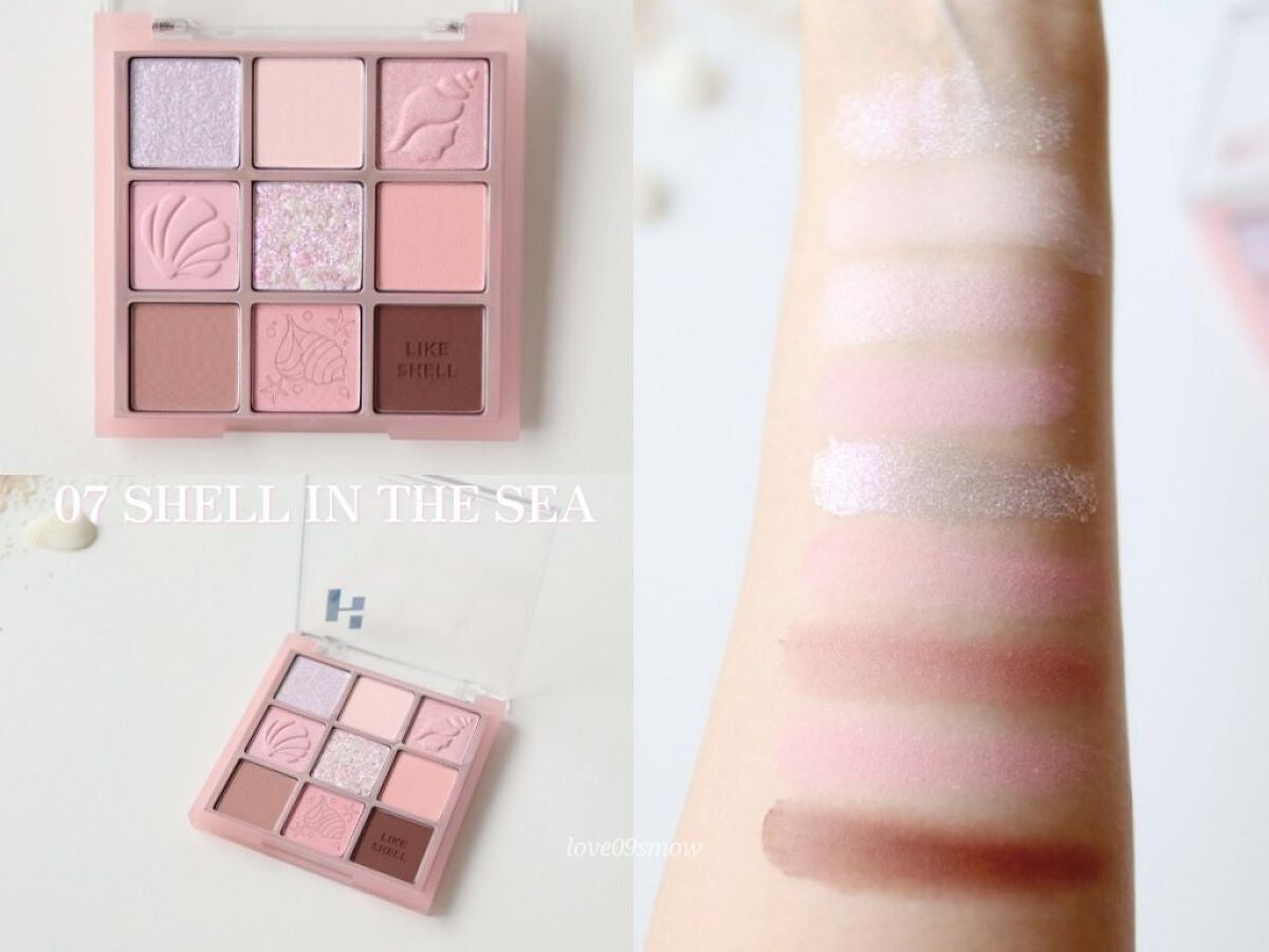 マイフェイブムードアイパレット 9カラー/HOLIKA HOLIKA/アイシャドウパレットを使ったクチコミ(3枚目)