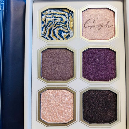 絵画アイシャドウパレット 08 星月夜/MilleFée/アイシャドウパレットを使ったクチコミ(3枚目)