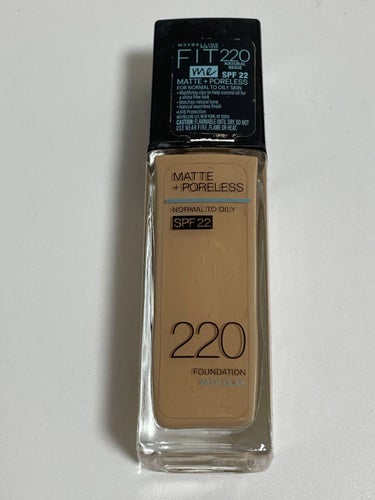 フィットミー リキッドファンデーション R 220/MAYBELLINE NEW YORK/リキッドファンデーションを使ったクチコミ（1枚目）