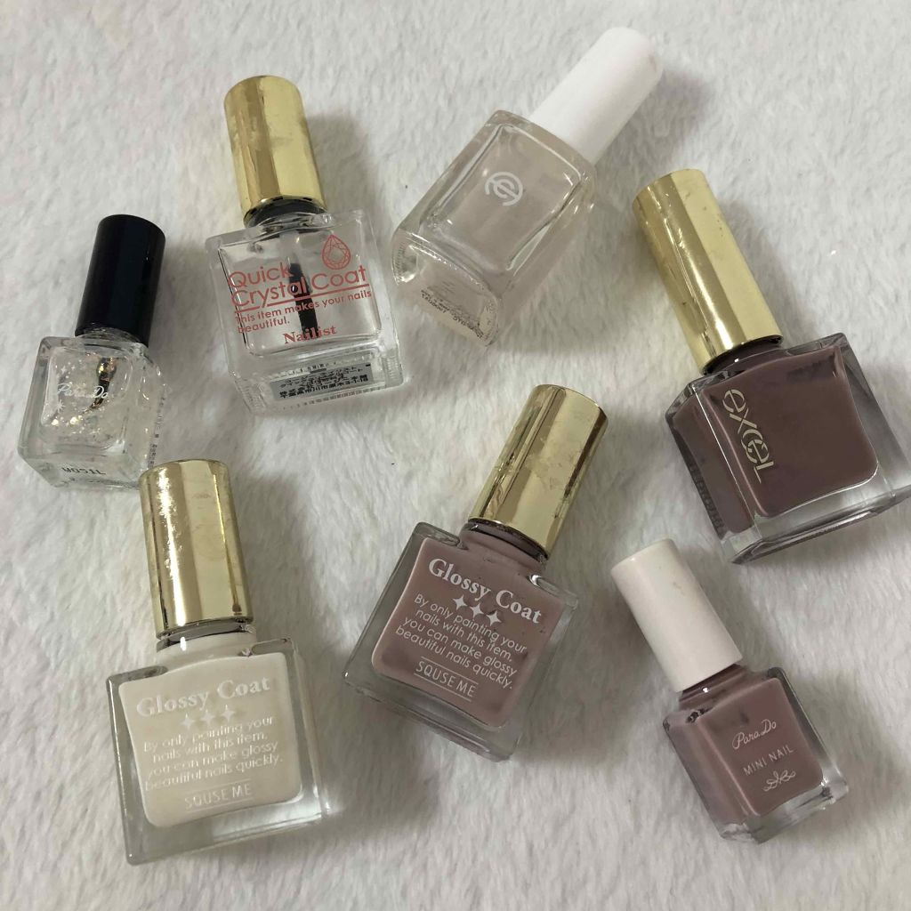 クイッククリスタルコート/ネイリスト/ネイルトップコートを使ったクチコミ（2枚目）