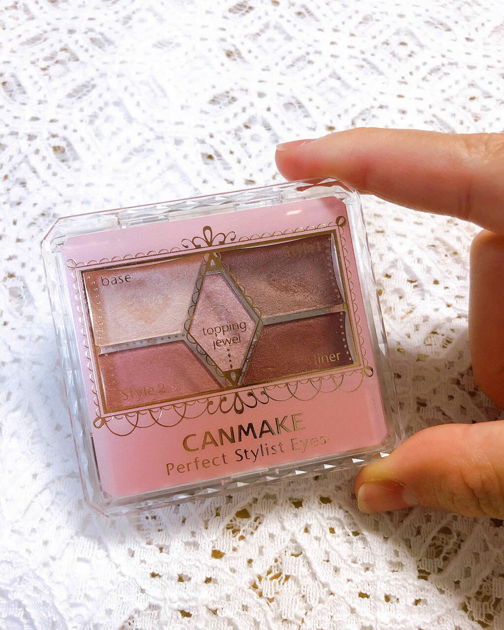 【旧品】パーフェクトスタイリストアイズ/キャンメイク/アイシャドウパレットを使ったクチコミ（1枚目）