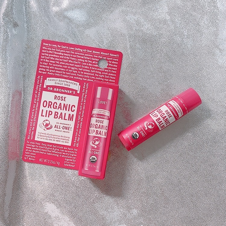 マジック オーガニックリップバーム/ドクターブロナー/リップバームを使ったクチコミ（1枚目）