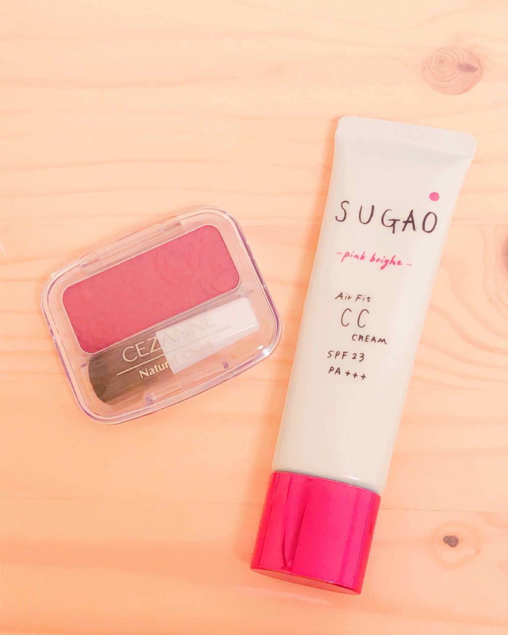 AirFitCCクリーム ピンクブライト/SUGAO®/CCクリームを使ったクチコミ（1枚目）