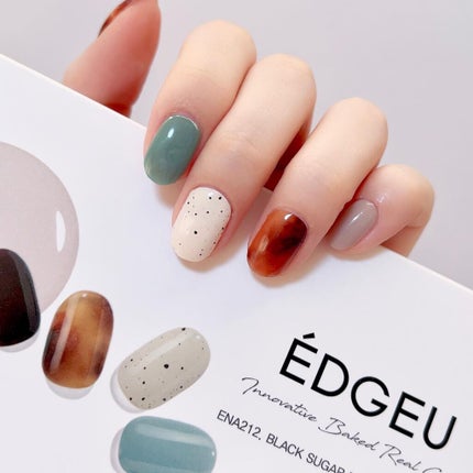 EDGEU ジェルネイルシール/EDGEU/ネイルシールを使ったクチコミ(1枚目)