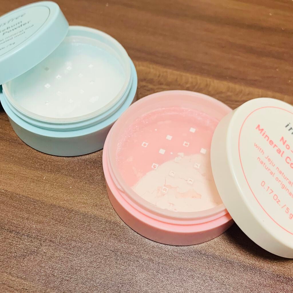 ノーセバム ミネラルパウダー/innisfree/ルースパウダーを使ったクチコミ(2枚目)