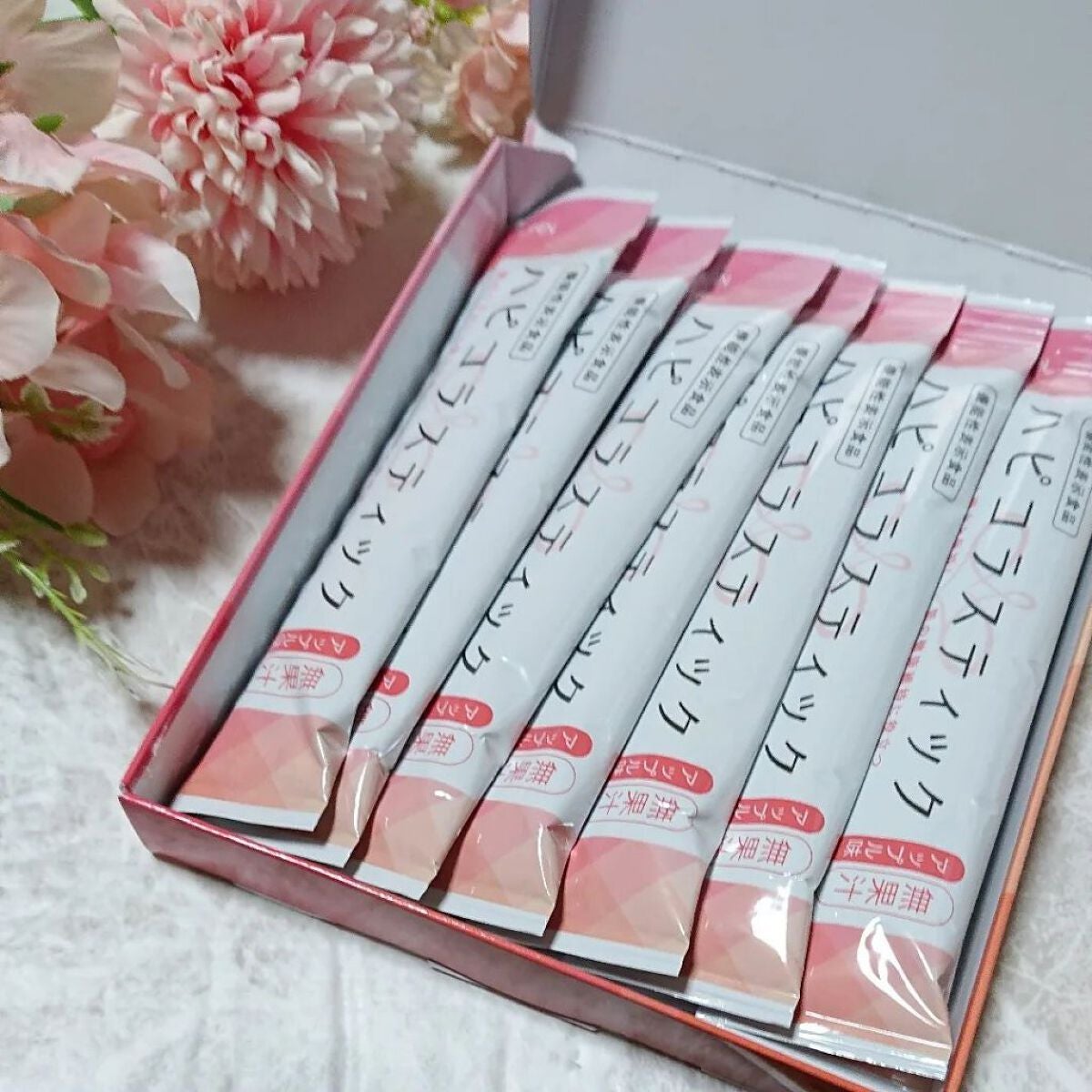 ハピコラスティック/新田ゼラチンダイレクト/美容ドリンクを使ったクチコミ(4枚目)