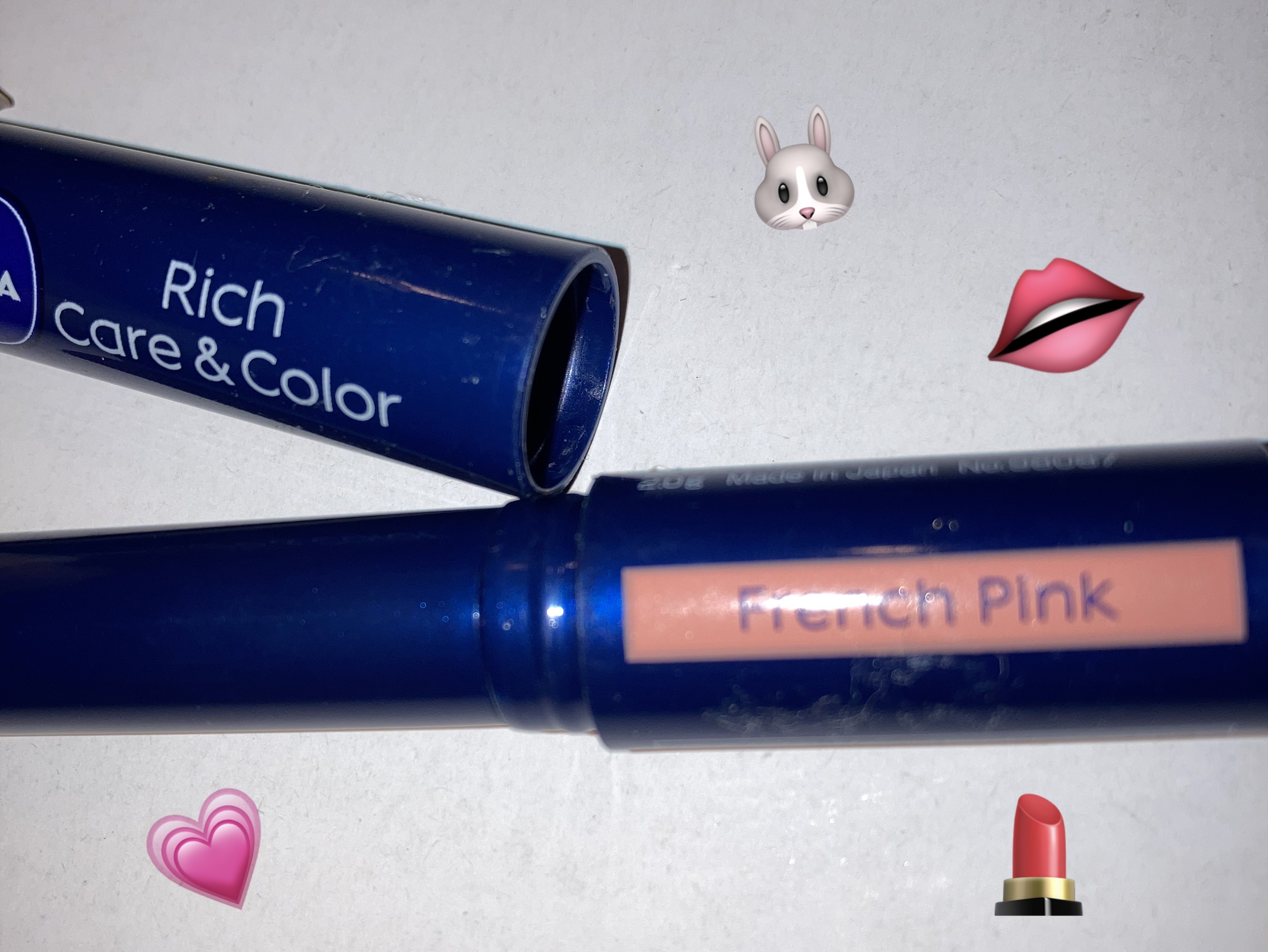 ニベア リッチケア＆カラーリップ/ニベア/リップクリームを使ったクチコミ（1枚目）