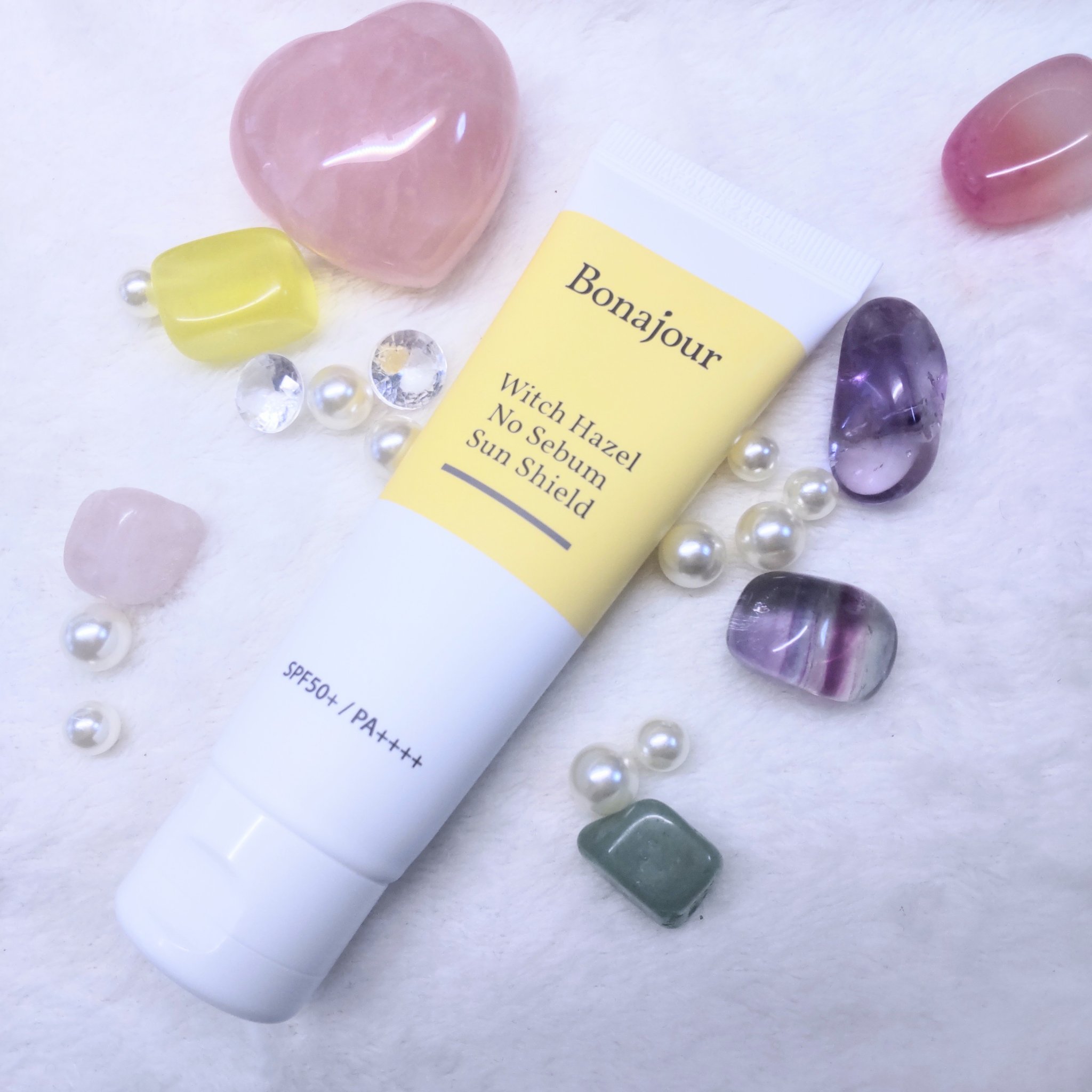 ウィッチハーゼル ノーセバムサンクリーム/Bonajour/日焼け止めクリームを使ったクチコミ（1枚目）