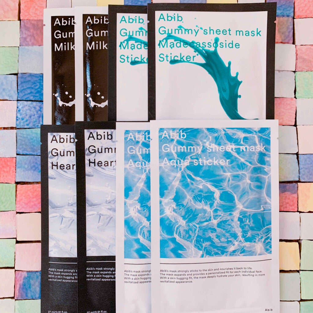 ガムシートマスク アクアステッカー/Abib /シートマスク・パックを使ったクチコミ(1枚目)