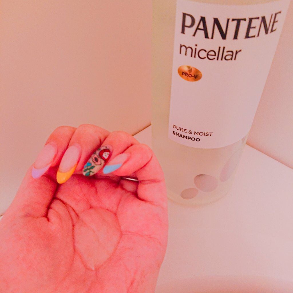 PRO-V ミセラー ピュア&モイスト ノンシリコンシャンプー/トリートメント/パンテーン/市販シャンプーを使ったクチコミ(1枚目)