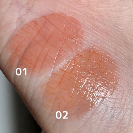 リップカラーシールド/CEZANNE/口紅を使ったクチコミ(2枚目)