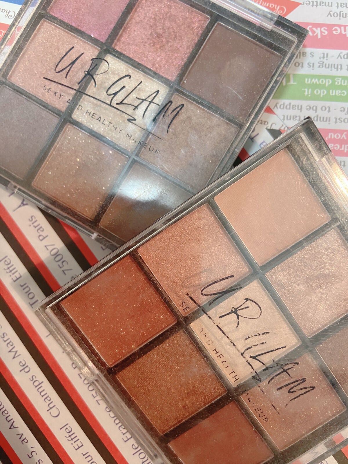 UR GLAM BLOOMING EYE COLOR PALETTE/U R GLAM/アイシャドウパレットを使ったクチコミ(1枚目)