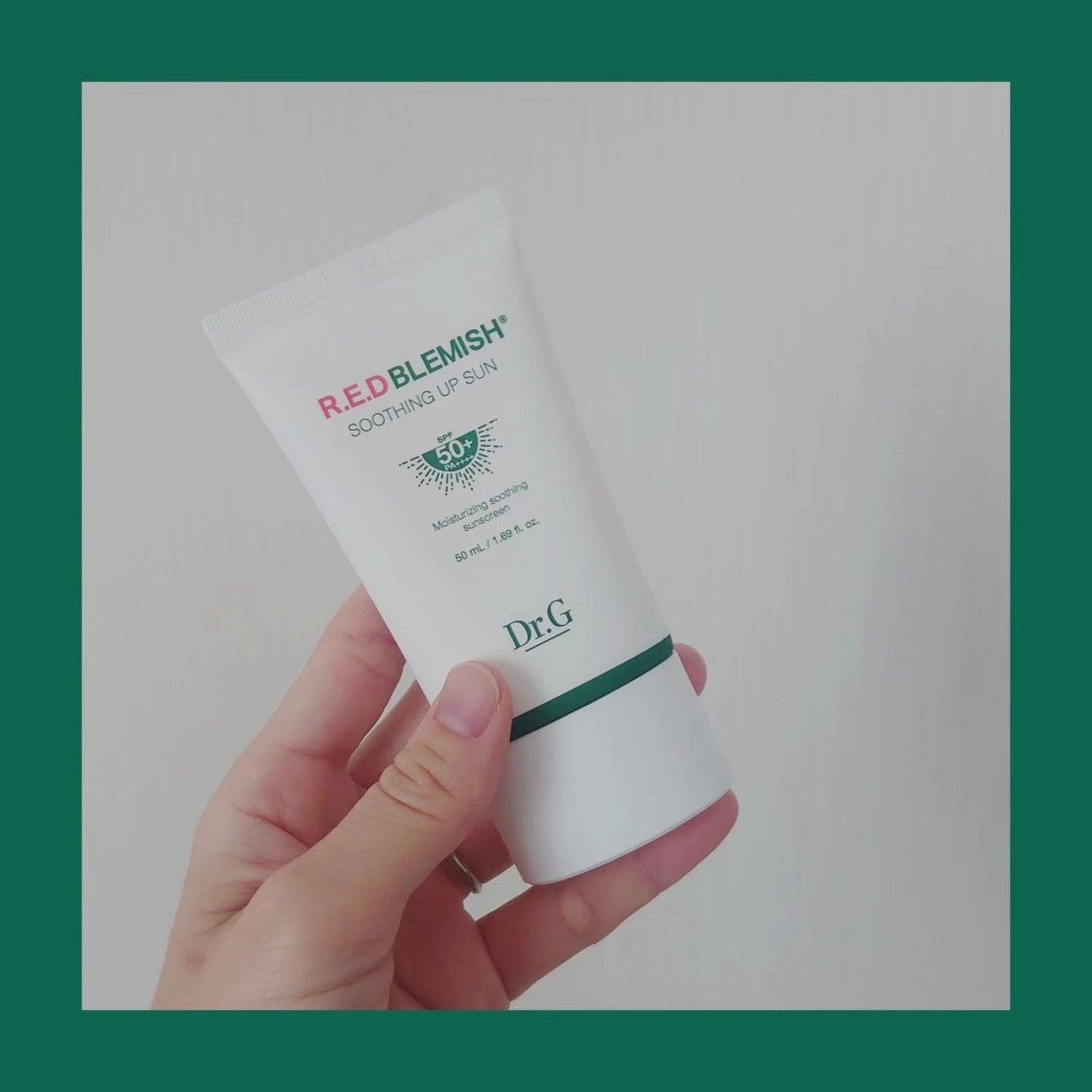 レッドブレミッシュスージングアップサン/Dr.G/日焼け止めクリームを使ったクチコミ(1枚目)