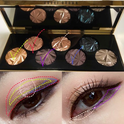 リュクス ジェムズ アイシャドウ パレット/BOBBI BROWN/アイシャドウパレットを使ったクチコミ(4枚目)