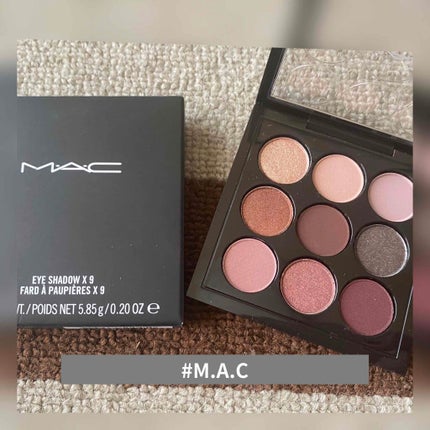 スモール アイシャドウ×9/M・A・C/アイシャドウパレットを使ったクチコミ(1枚目)