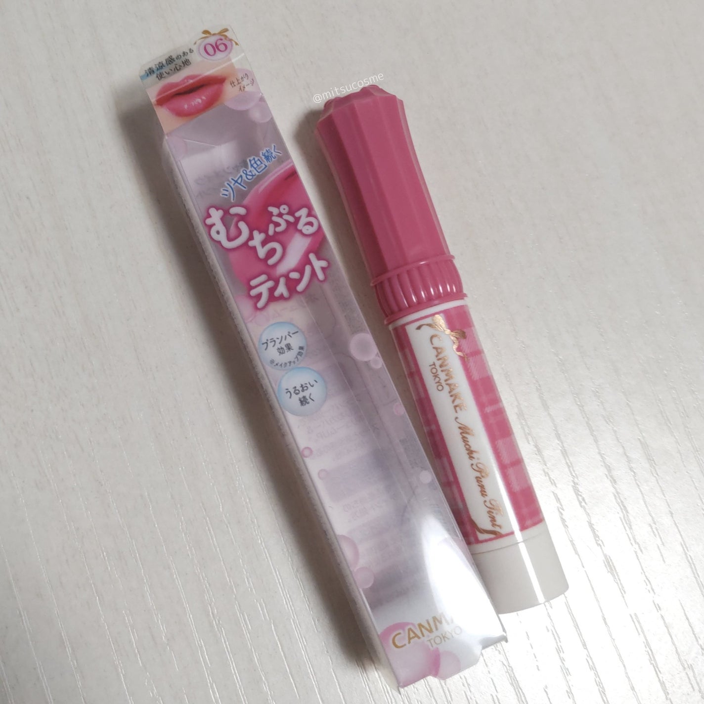 むちぷるティント/キャンメイク/リップティントを使ったクチコミ(4枚目)