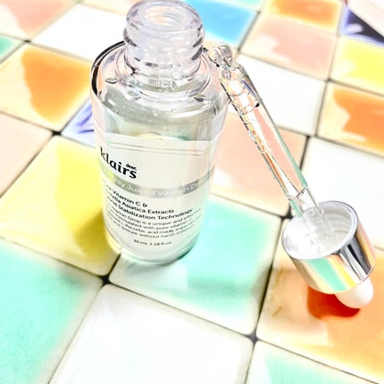 フレッシュリージュースドビタミンドロップ(35ml)/Klairs/美容液を使ったクチコミ(2枚目)