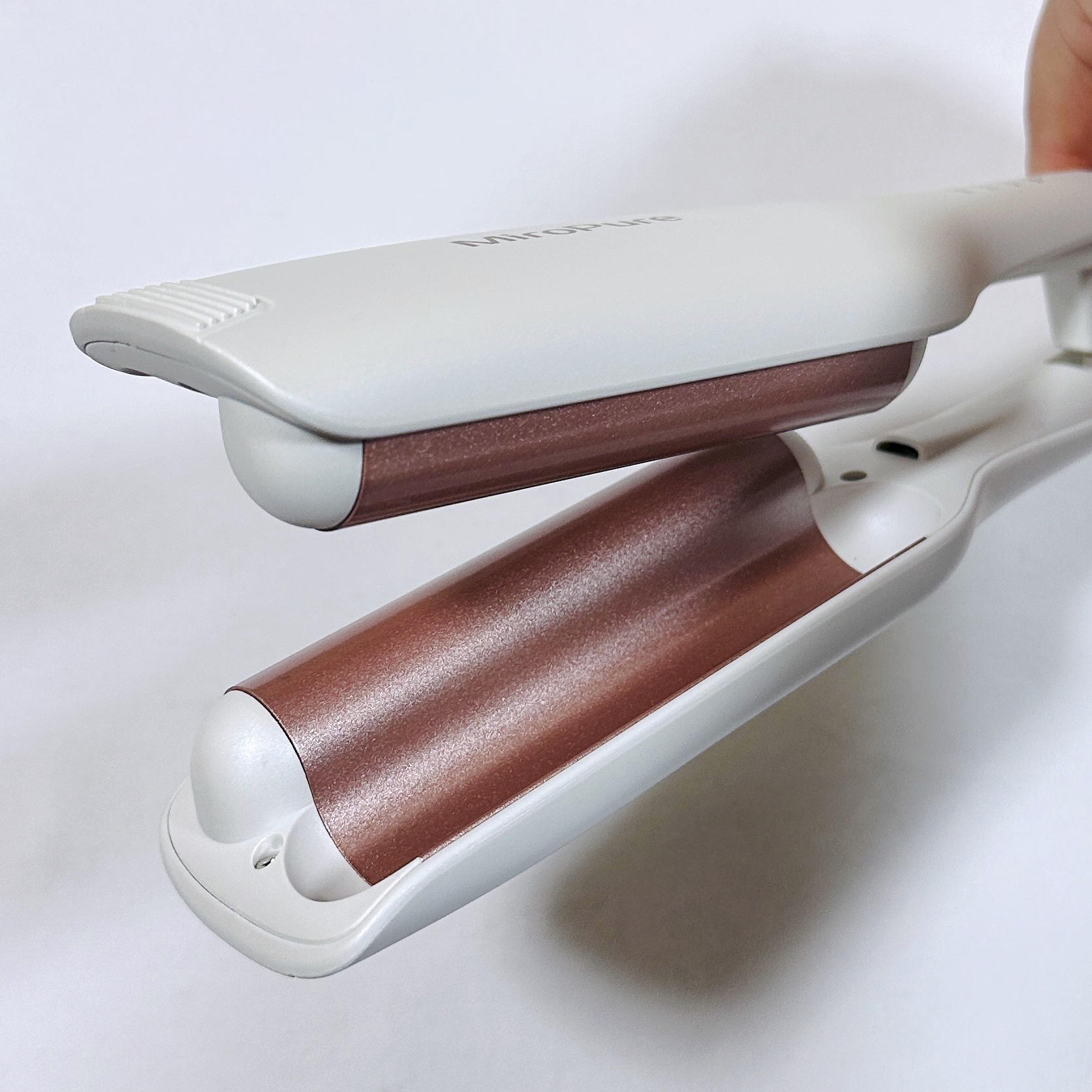  ヘアアイロン カール ウェーブアイロン 26㎜ /Miropure/ヘアケアグッズを使ったクチコミ（3枚目）