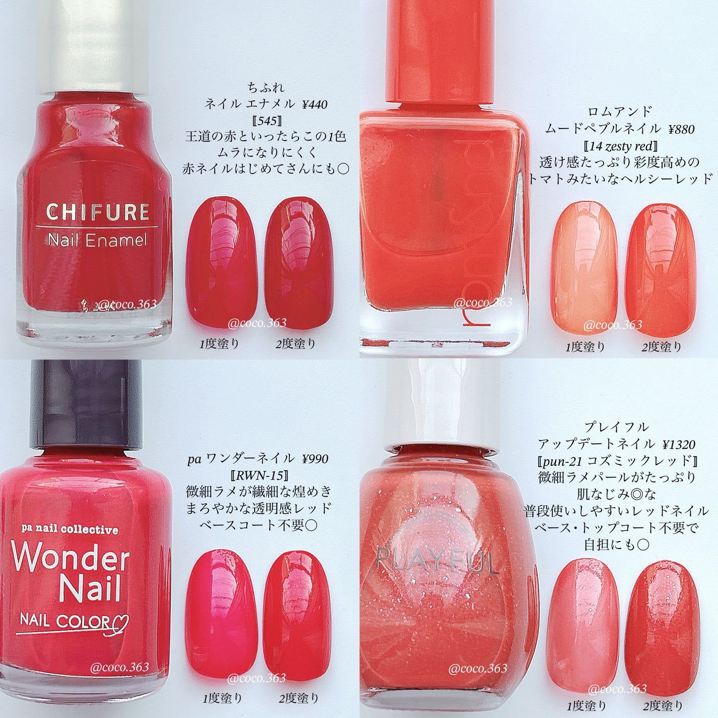 カラフルネイルズ/キャンメイク/マニキュアを使ったクチコミ(5枚目)