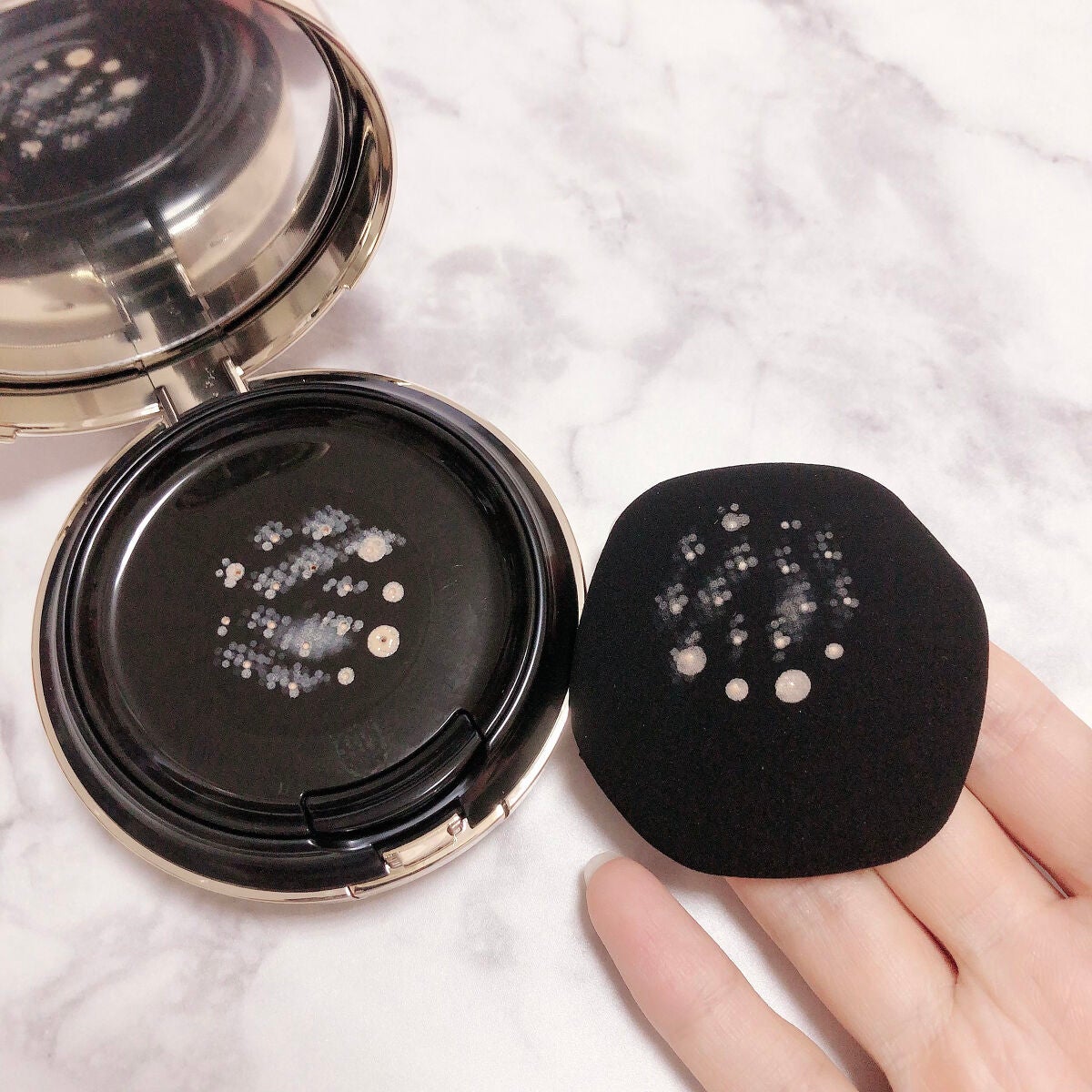 プレミアムニードルファンデーション/ジュエリアプレミアム/クッションファンデーションを使ったクチコミ(4枚目)