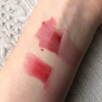 ラスティンググロスリップ/CEZANNE/口紅を使ったクチコミ(3枚目)