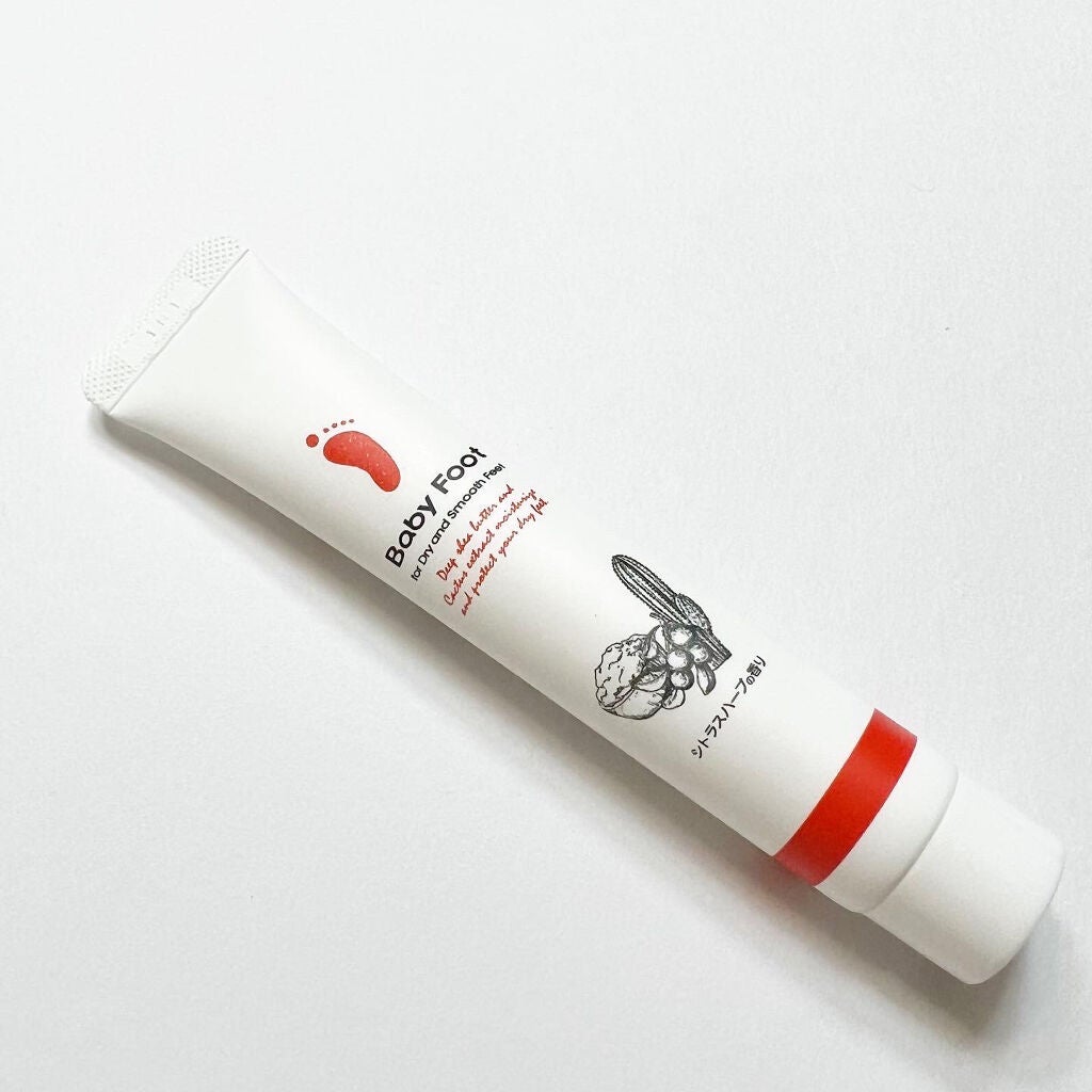 角質柔軟&保湿フットクリーム/ベビーフット/レッグ・フットケアを使ったクチコミ(1枚目)