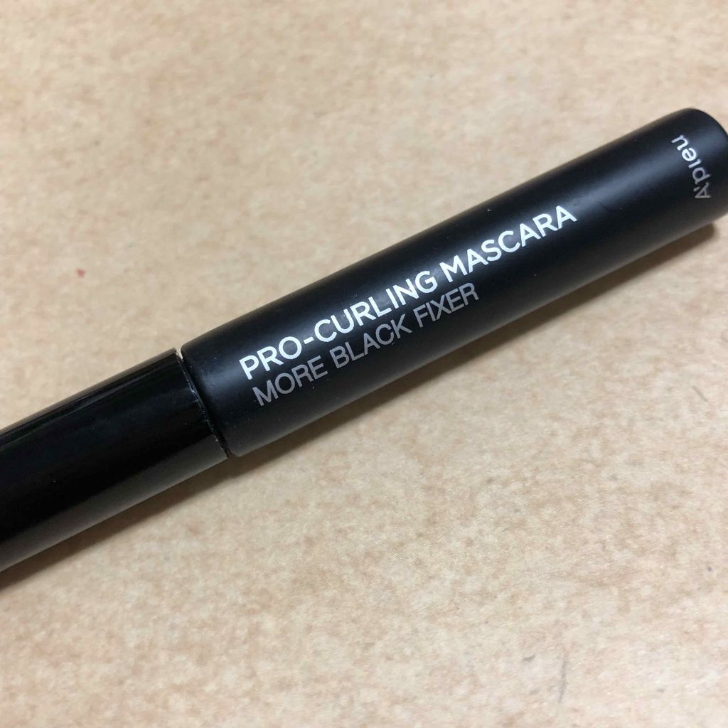 A’pieu プロカーリングフィクサーマスカラのクチコミ「プロカーリングフィクサーマスカラ
ブラック

本当にプチプラでこんなフィクサーがあっていいの！.....」（1枚目）